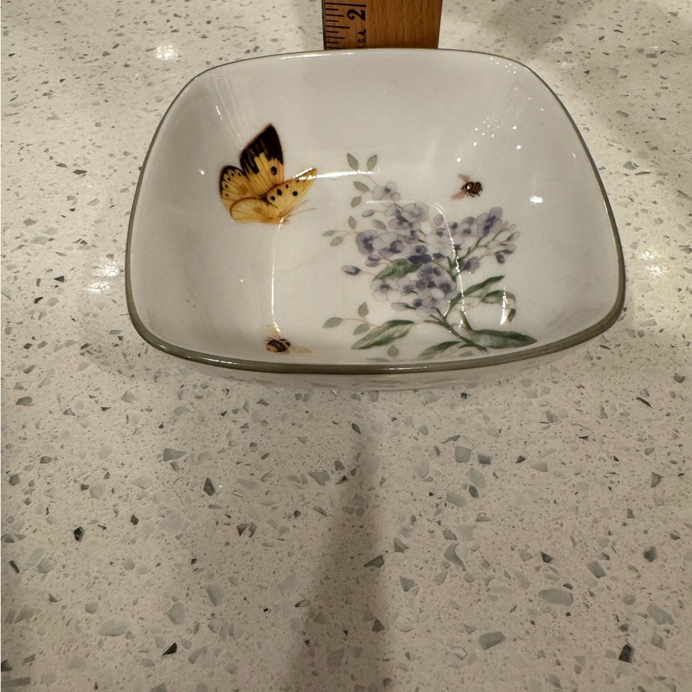 NWT Lenox Butterfly Meadow Dipping Bowls - Set of 2 - Picture 8 of 8